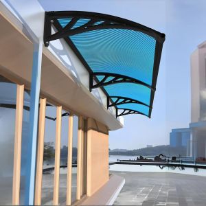 Buy cheap Transparent Polycarbonate Window Door Awning , Clear Polycarbonate Roof Canopy from wholesalers