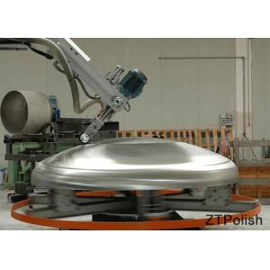 3 Axis Dish Head CNC Polishing Machine Dimension 4200x1500x2200mm For Stainless