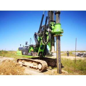 KR90A Bore Pile Drilling Max Depth 28m Hydraulic Piling Machine