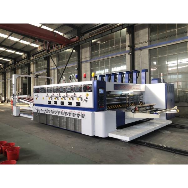 Buy cheap Automatic Printing Slotting 120pcs/Min Pizza Box Making Machine from wholesalers