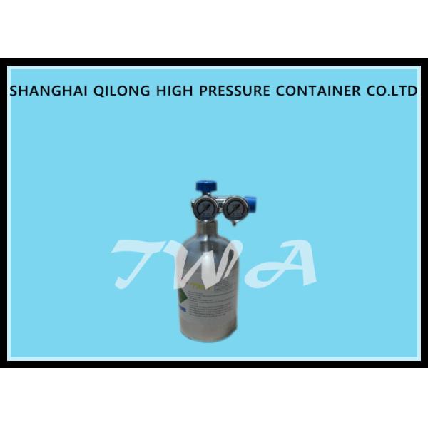 Quality LW-YT 0.27L EU Certificate High Pressure Aluminum Gas Cylinder L Safety Gas Cylinder for Medical Use for sale