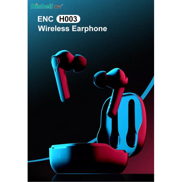 Hifi TWS Noise Cancelling Earbuds Water Resistant Bluetooth Wireless Earbuds