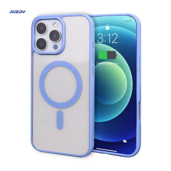 Buy cheap Colourful Tpu Magnetic Phone Case Cell Phone Cover Compatible With MagSafe from wholesalers