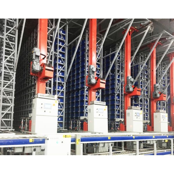 MiniLoad Stacker Crane ASRS Material Box Stacker CraneÃ¢â‚¬Å’ Automatic Storage and Retrieval System