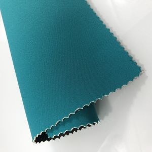 Buy cheap 3mm CR Bulk Laminated Neoprene Fabric 3-12 Degrees Stiffness from wholesalers