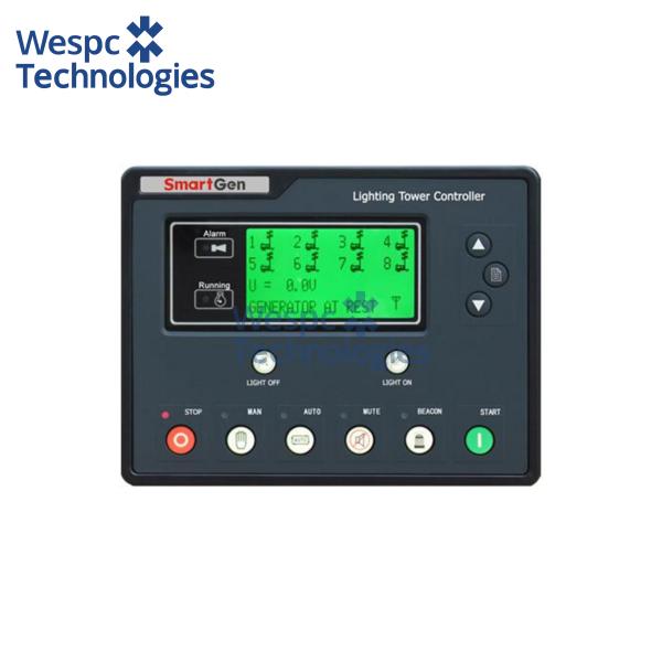 WESPC Original Smartgen ALC704 Remote Start Light Tower Control Panel Monitor