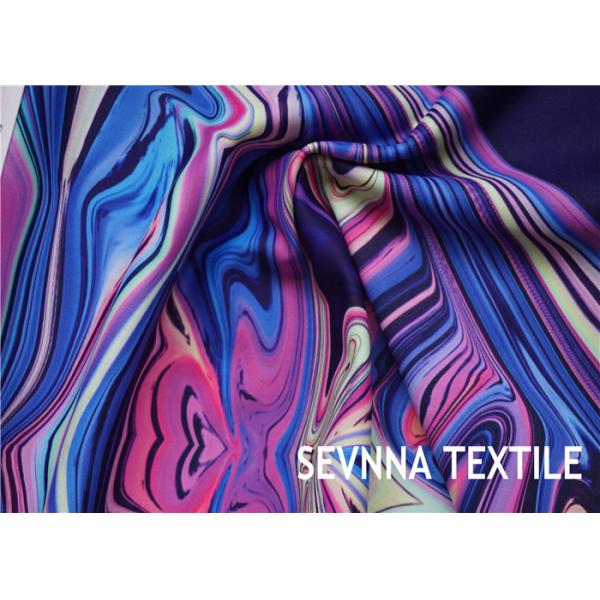 Buy cheap Double Side Printing Poly Spandex Fabric With Double Printing Patterns from wholesalers