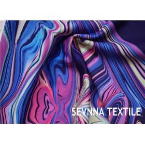 Buy cheap Double Side Printing Poly Spandex Fabric With Double Printing Patterns from wholesalers