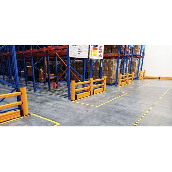 Flexible Pedestrian Barrier Anti-Collision Guardrails Warehouse Safety Barrier Traffic Guardrails