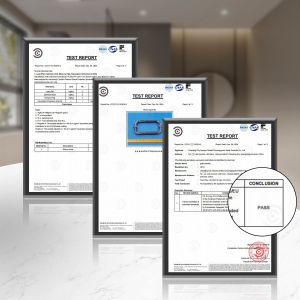 Customization Aluminium Hardware Shower Screen Glass Door Handle