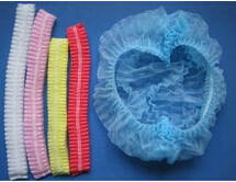 Buy cheap Surgeon Medical Bouffant Cap For Food Non Woven Mob Cap Disposable product