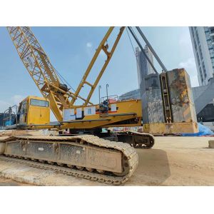 Buy cheap 130t Used Top Track Crane Crawler Crane Xgc130-I Construction Equipment 14.99*3*3.95m from wholesalers