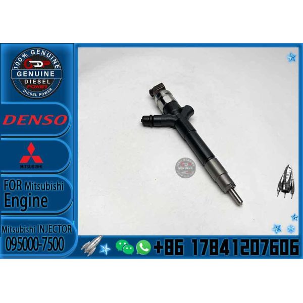 Quality Genuine 095000-7500 Common Rail Diesel Fuel Injector Nozzle New Condition Model 1465A279 for sale