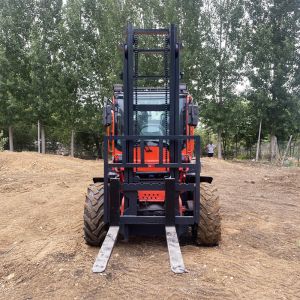 Buy cheap Rough Terrain Telescopic Off Road Forklift 3m Small from wholesalers
