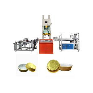 Buy cheap High Precision Aluminum Foil Food Tray Container Production Line for Your Production from wholesalers