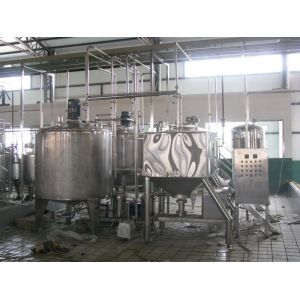 Buy cheap Automatic Complete Organic Yogurt Processing Line Pasteurizing Freezing Homogenizing from wholesalers