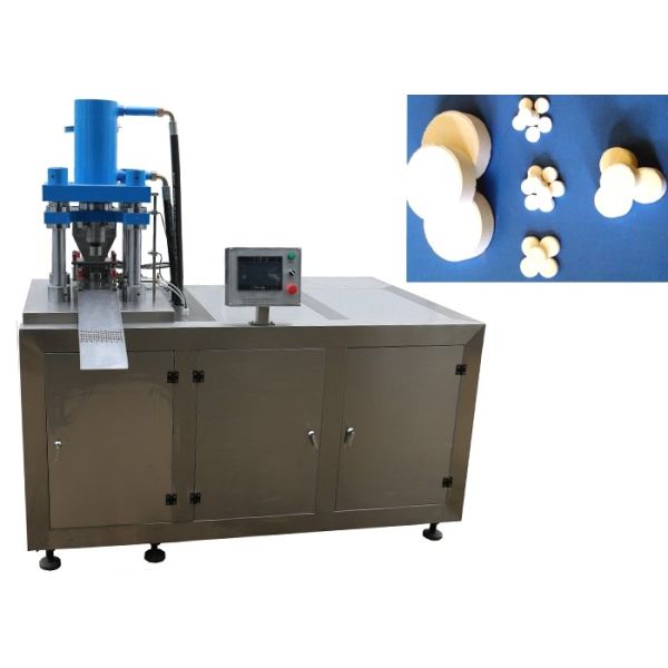 Quality Automatic Tablet Press Machine for Chemical TCCA Chlorine / Tablet Press With Multi Cavity Mould And LPC for sale