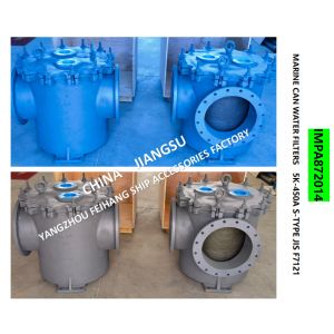 Buy cheap IMPA872014 MARINE JAPANESE STANDARD CYLINDRICAL WATER FILTER - FLANGE CAST IRON CYLINDRICAL WATER FILTER 5K-400A from wholesalers