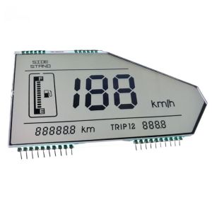 Buy cheap 7 Segment Motorcycle Speedometer TN LCD Screen Transflective from wholesalers