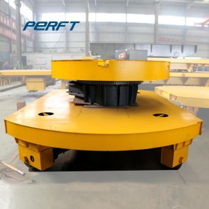 Buy cheap Steel Industry Rail Turntable Heavy Transfer Traverser For Material Turnover from wholesalers