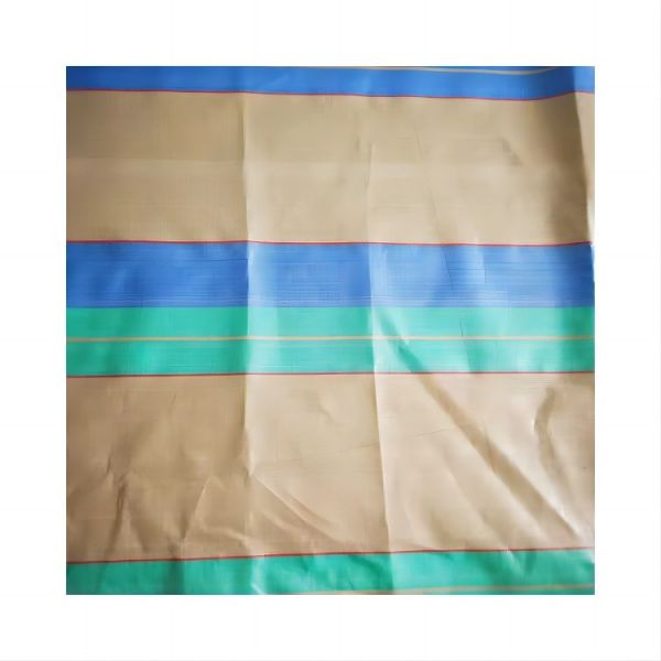 PE Striped Tarpaulin for Truck Covering and Tent Making Wide Range of Applicatio