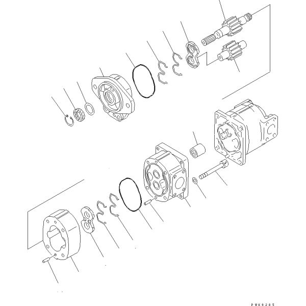 D85ESS-2 S/N 3034-UP (For Southeast Asia / S6D125E-2 (Emission) Eng. Installed)