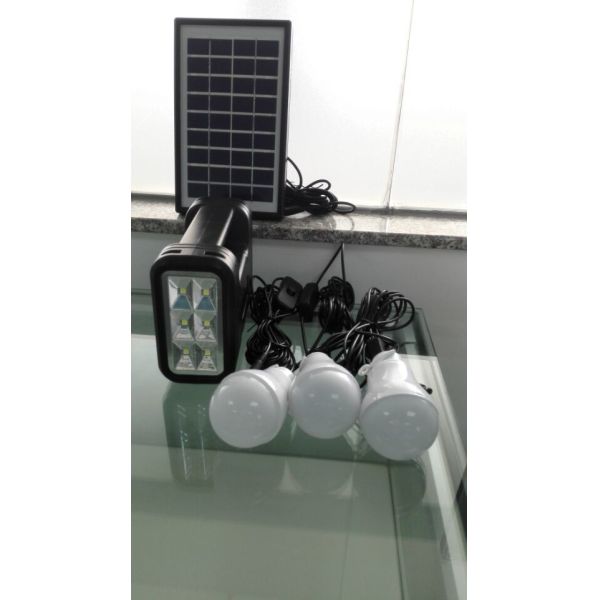 Quality Hot-seeling in Africa rechargeable New energy 4W DIY solar lighting home system with 3 led light for 3 rooms lighting for sale