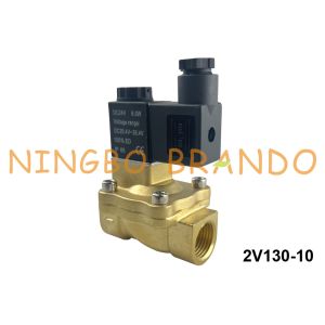 Buy cheap 2V130-10 Airtac Type Brass Solenoid Valve 3/8'' 12V 24V DC 110V 220V AC from wholesalers