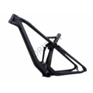 Buy cheap Full Carbon Fiber Lightweight Bike Frame 27.5er Plus Boost With Dual Shock System from wholesalers