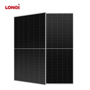 LONGi Hi-MO 6 LR5-54HTB 440-450M Half Cell Bifacial Solar Panels All Black 440W