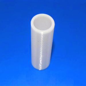 Buy cheap Threaded Zirconia Ceramic Tubes Ultrafine White 1-50mm Outer Diameter from wholesalers