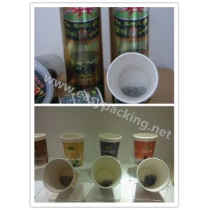 Buy cheap Automatic tea cup filling and packing machine from wholesalers