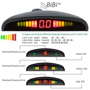 Buy cheap 0.3 To 1.5m Audio Alarm Ultrasonic Parking Guidance System Auto Backup Warning Systems from wholesalers