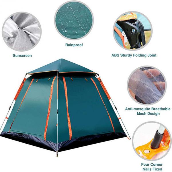 Automatic Fast Instant Camping Pop Up Tent Outdoor Sport Family 3-4 Person