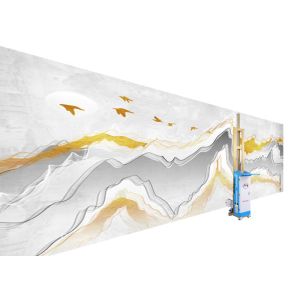 Buy cheap 62kg Wall Mural Printer Machine Automatic Surface Tracking from wholesalers