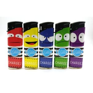 Plastic Disposable Lighters with Flashlight En13869 Certified and Customized