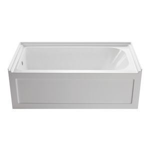 Buy cheap CUPC Acrylic Skirt Bathtub 3 Sided JND-AT1585 Comfortable Backrest from wholesalers