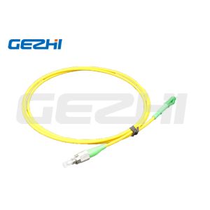 Buy cheap FC To LC SM Simplex Fiber Optic Patch Cord Customizable Length For Data Transmission from wholesalers