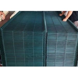 Buy cheap 3d Triangle Bend Curved Metal Fence Welded Wire Mesh Security Panel For Garden from wholesalers