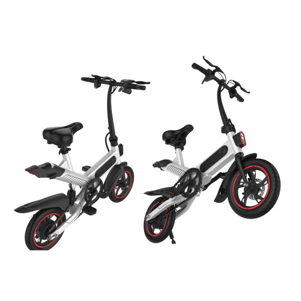 Quality Professional Folding Electric Bicycle Leather Soft Seat Long Service Life CE Approved for sale