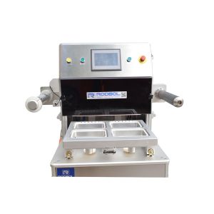 China 300pcs/h Tray Modified Atmosphere Packaging Machine on sale