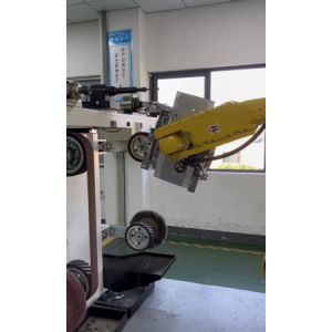 Buy cheap Customizable Automatic Deburring Robot System High Precision Deburring Robotic Arm from wholesalers