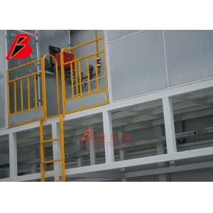 Buy cheap Dig Ground Diesel Truck Container Baking 60um Industrial Paint Lines from wholesalers