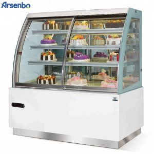 Buy cheap Antiwear Commercial Cake Display Refrigerator 220V Marble Glass Material from wholesalers