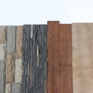 Buy cheap Faux Pu Stone Wall Panel Mushroom Fireproof 3mm 1220 * 2440mm from wholesalers