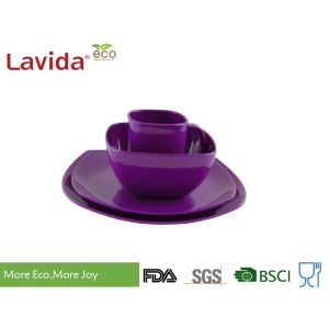 Buy cheap Dishwasher Safe Melamine Picnicware Set Non - Flammable High Temperature Tolerance from wholesalers