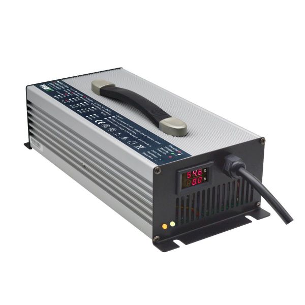 Buy cheap Silver 24V Li Ion Charger 65A Intelligent Lithium Battery Charger from wholesalers