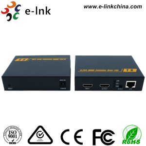 TCP / IP Standard H.264 HDMI Over Fiber Optic Extender CAT5 / 6 Kit Transmitter