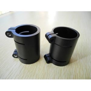 Buy cheap Aluminum CNC 7075 Clamp for Telescopic pole Black annodized from wholesalers