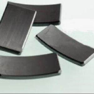 Buy cheap Customized Permanent DC Motor Magnet Sheet Segment Black from wholesalers